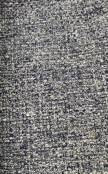 Boucles modern design col. blue (single width)
