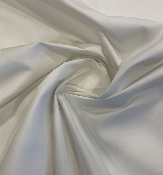 Outdoor plain col. white (single width)