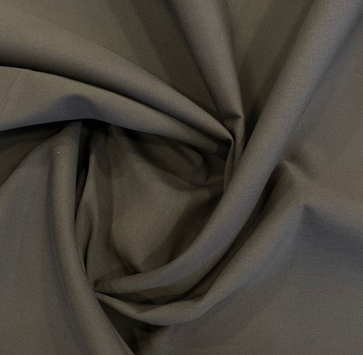 Outdoor fabric plain col. dark grey (single width)