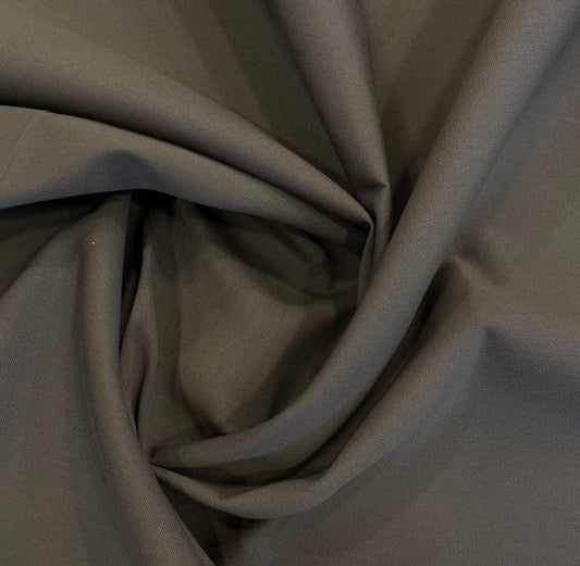 Outdoor fabric plain col. dark grey (single width)