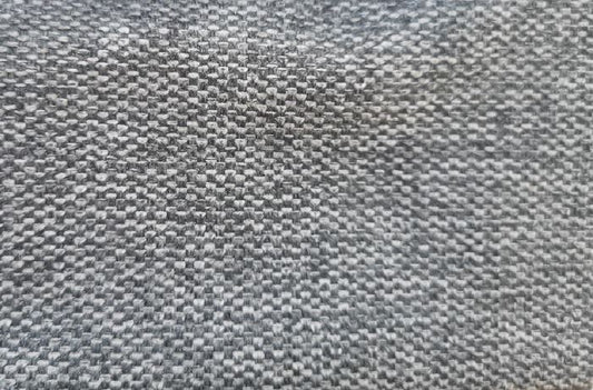 Fabric plain col. grey  (single width)