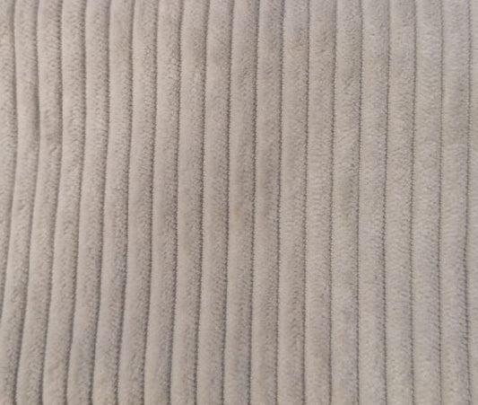 Fabric stripes design col. light grey  (single width)
