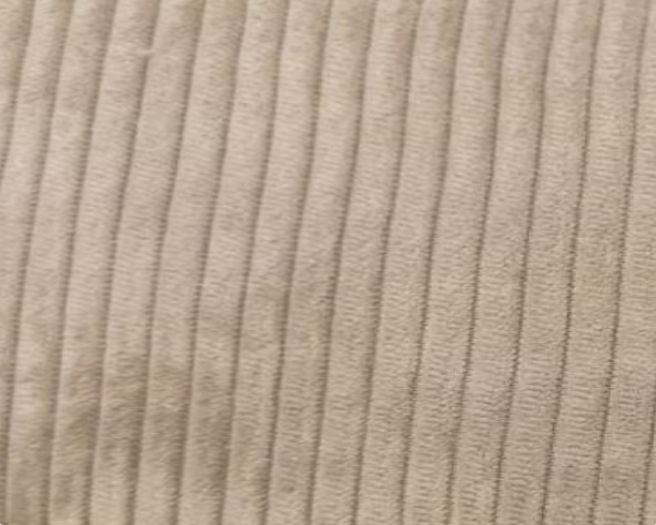 Fabric stripes design col. light brown  (single width)