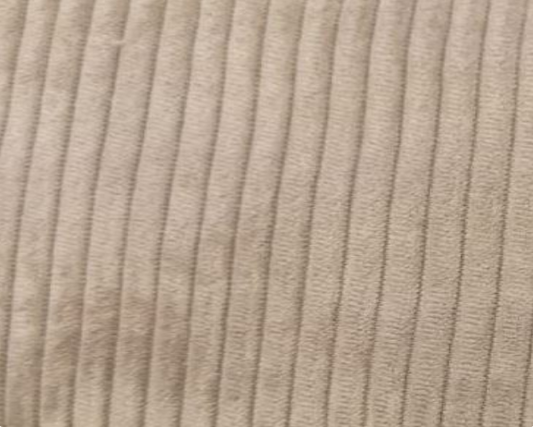 Fabric stripes design col. light brown  (single width)