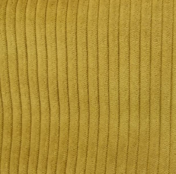 Fabric stripes design col. yellow ( single width)