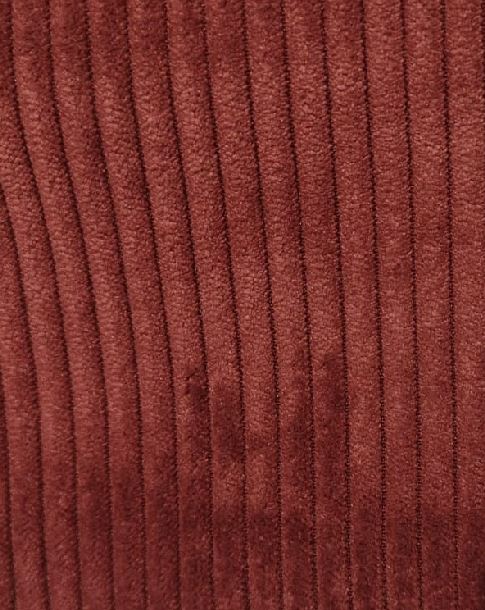 Fabric stripes design col. red ( single width)