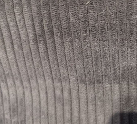 Fabric stripes design col. grey ( single width)