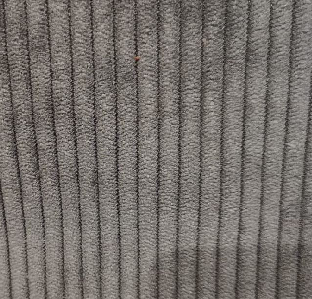 Fabric stripes design col. dark grey ( single width)