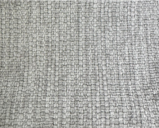 Fabric plain col. light grey (single width)