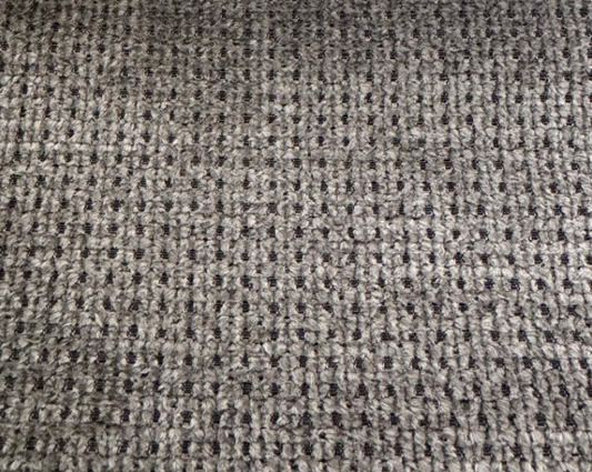 Fabric plain col. dark brown (single width)