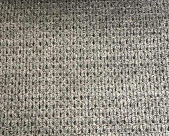 Fabric plain col.dark grey (single width)