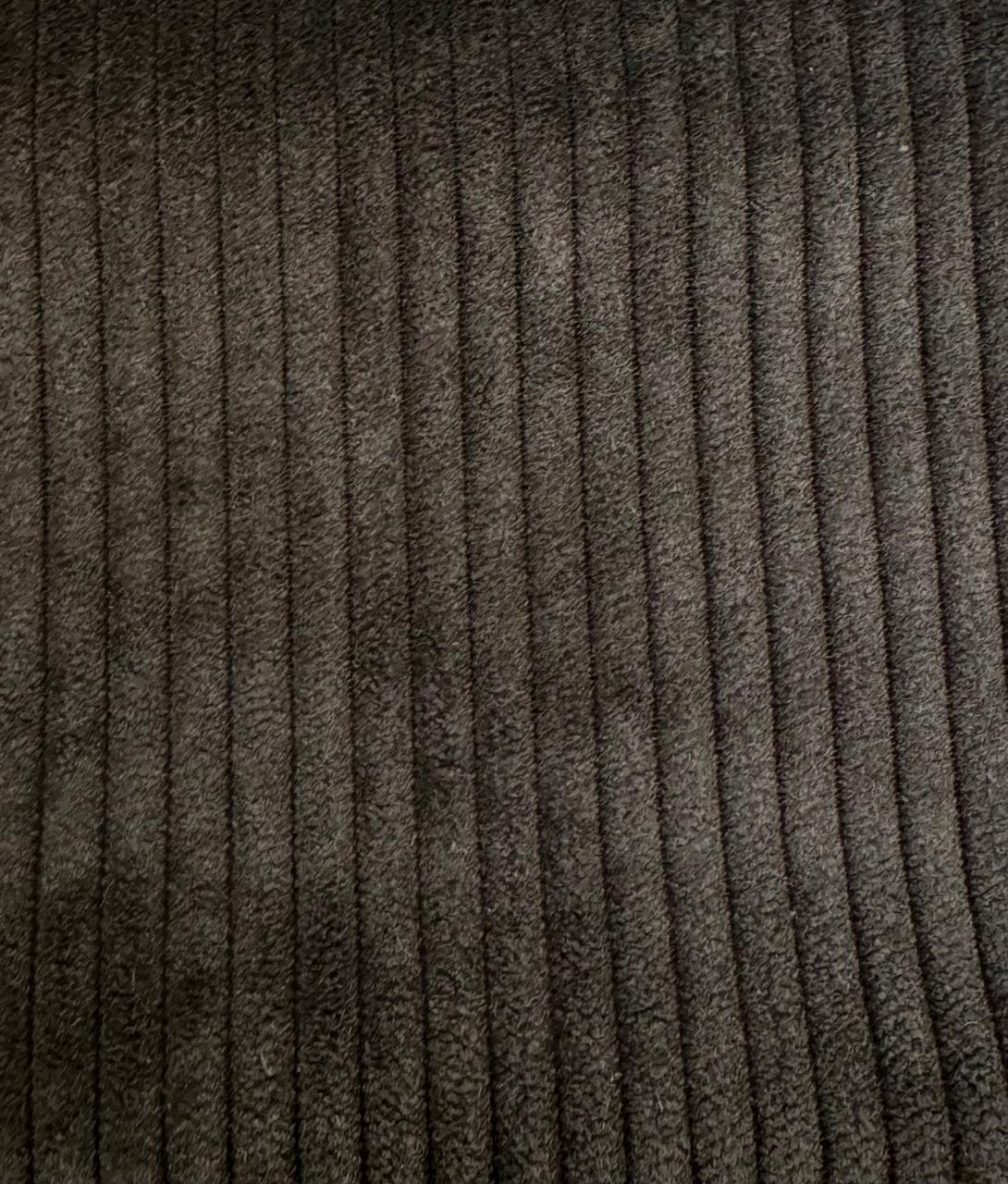 Fabric stripes design col.black (single width)
