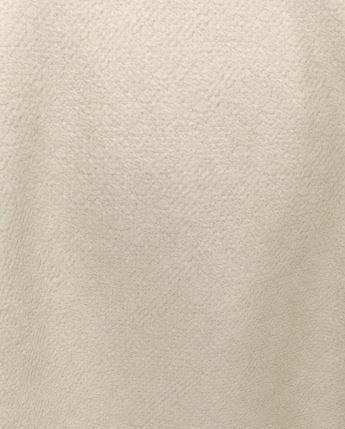 (FR)Plain velvet col.beige ( single width)