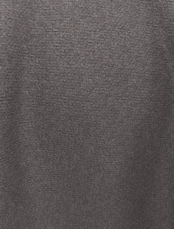 (FR)Plain velvet col.grey ( single width)