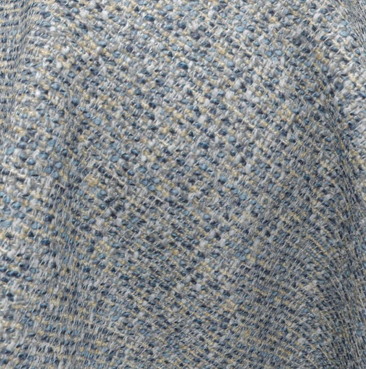 (FR) Plain Fabric col.blue (FibreGuard) (single width)
