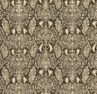 Fabric piton design col. brown (single width)
