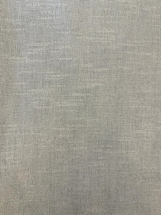 Sheer plain col. greige (double width)