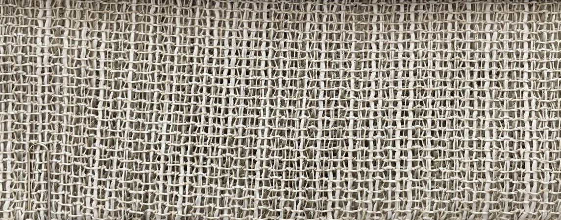 Sheer jacquard col.beige ( double width)