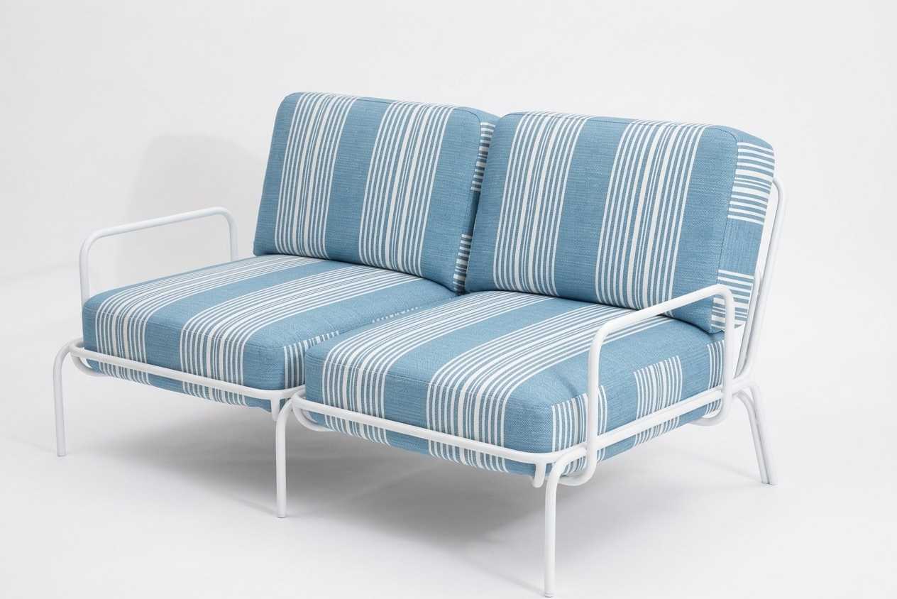 OUTDOOR TWO SEATS( FABRIC NEEDED 4M)